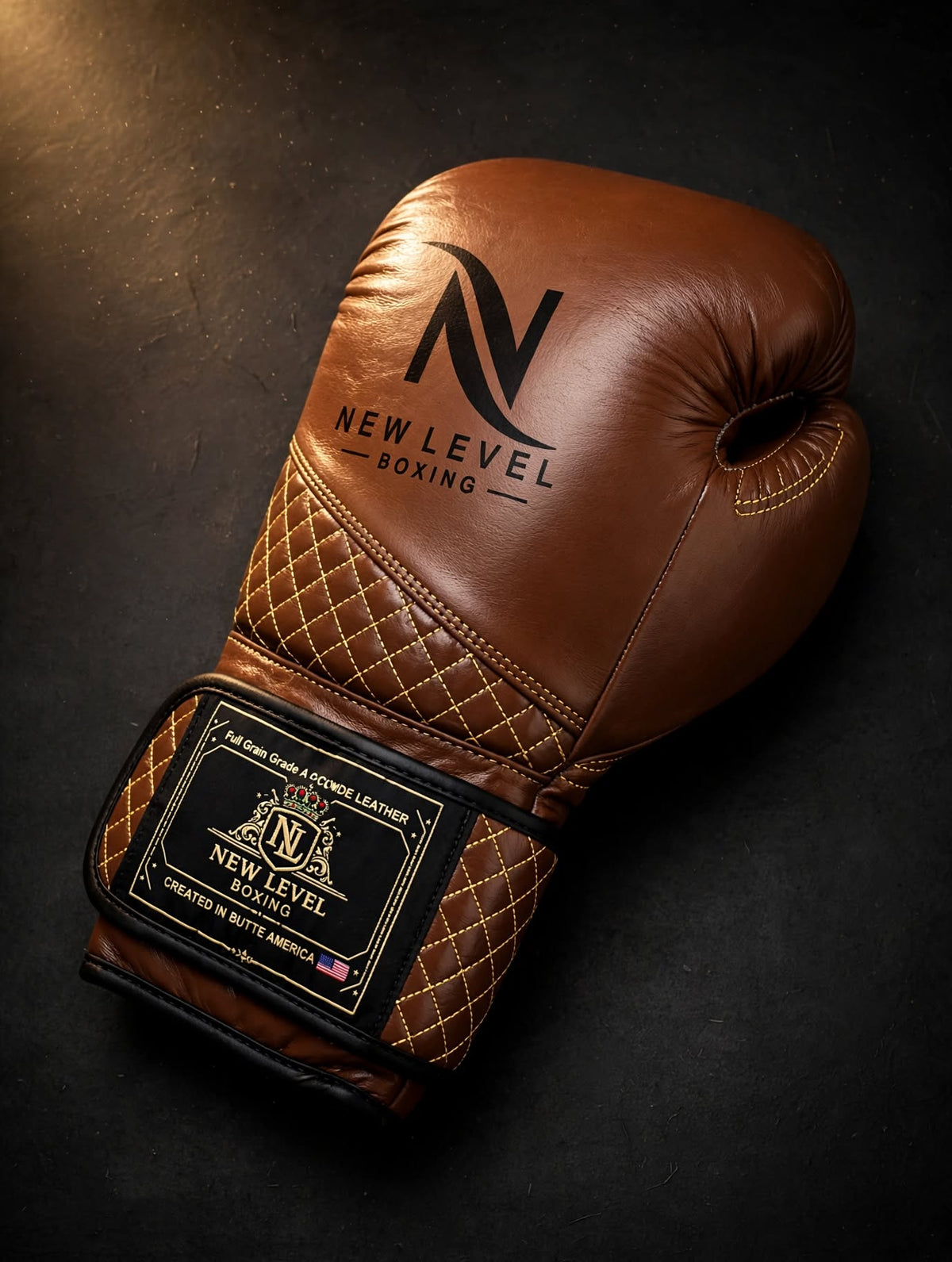 Classic Brown Boxing Gloves